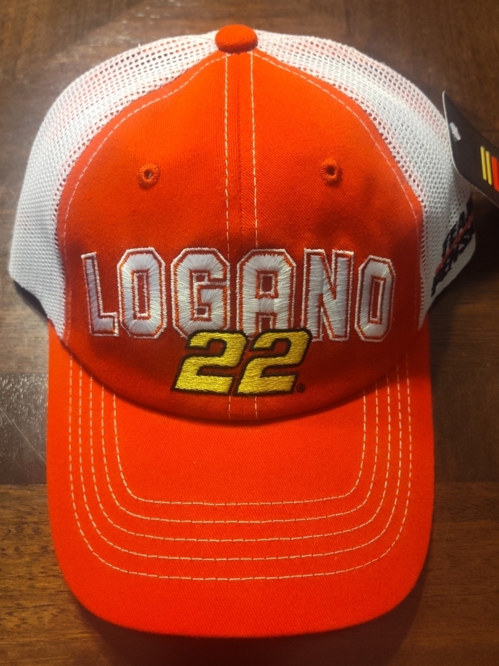 Nascar Joey Logano #22 Mesh Trucker Hat, Snap-back, Team Penske
